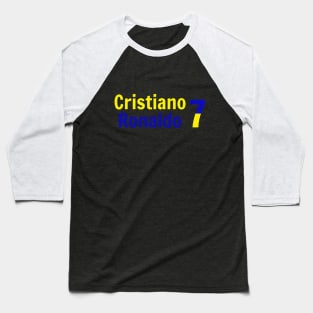 Cristiano Ronaldo 7 Baseball T-Shirt